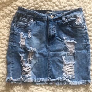 Jean Skirt